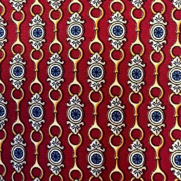 Paolo Design Paolo Gucci Necktie Mens Geometric Hand Finished Vintage Italy - Picture 7 of 11
